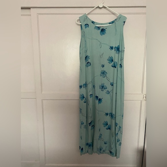 Style & Co Women's Denim Shirtdress Blue Size 16